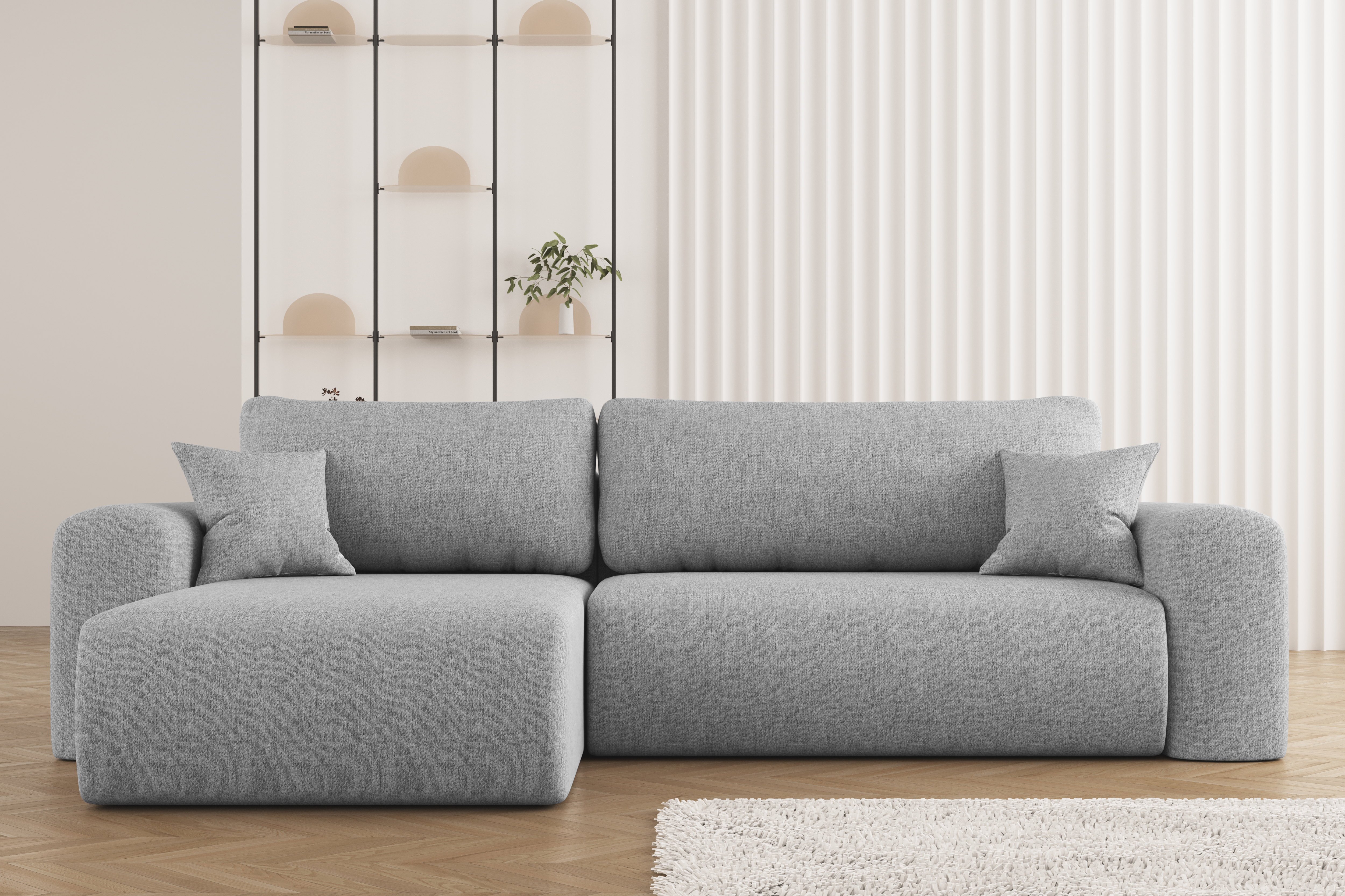 Capri L Ecksofa Neve Stoff 80